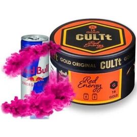 Тютюн CULT Medium M16 Red Energy (Червоний Енергетик) 100гр