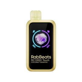 Електронна сигарета RabBeats RC10000 TOUCH Coconut Banana (Кокос Банан)
