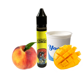 Жидкость Eight By Katana Peach Mango Yakult (Персик Манго Йогурт) 30мл 5%