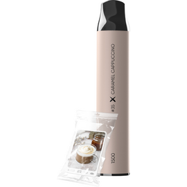 Одноразка SAB 1500 №35 Caramel Cappuccino (Карамельне Капучіно)