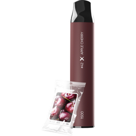 Одноразка SAB 1500 №42 Apple Cherry (Яблуко Вишня)