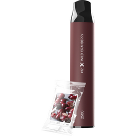 Электронная сигарета SAB 2500 №12 Wild Cranberry (Дикая Клюква)