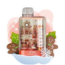 Одноразка Elf Bar TE5000 Christmas Edition Ginger Man (Ельф Імбирний Пряник)