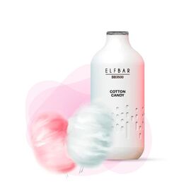 Одноразка Elf Bar BВ3500 Cotton Candy (Ельф Бар Сладкая Вата)