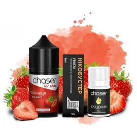 Жидкость Набор Chaser Клубника 10мл 5%
