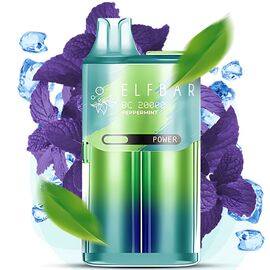 Одноразка Elf Bar EP8000 White Strawberry Ice (Біла Полуниця Лід)