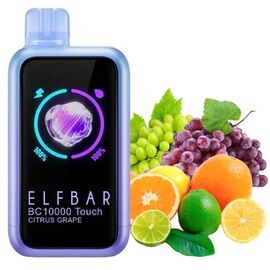 Одноразка Elf Bar 10000 Touch Citrus Grape (Цитрус Виноград)