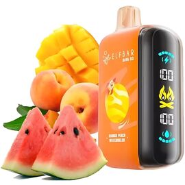Одноразка Elf Bar RAYA D3 25000 Mango Peach Watermelon (Манго Персик Арбуз)