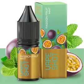 Рідина Vape Shot Passion Fluit Mint (Маракуя М'ята) 10мл 6,5%