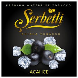 Тютюн Serbetli Ice Acai (Асаї Льод) 100гр