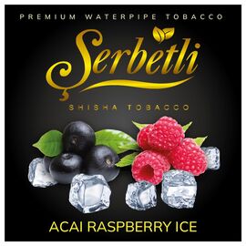 Тютюн Serbetli Ice Acai Raspberry (Щербетлі Айс Асаї Малина) 500 грам