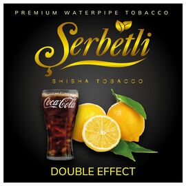 Тютюн Serbetli Double Effect (Кола Лимон) 100 гр