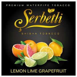 Тютюн Serbetli Lemon Lime Grapefruit (Лимон Лайм Грейпфрут) 500 гр