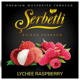 Тютюн Serbetli Lychee Raspberry (Лічі Малина) 100гр