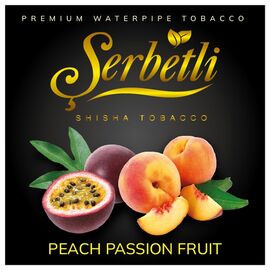 Тютюн Serbetli Peach Maracuja (Персик Маракуя) 100гр
