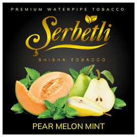 Тютюн Serbetli Pear Melon Mint (Груша Диня М'ята) 100 гр