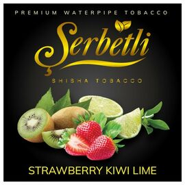 Тютюн Serbetli Strawberry Kiwi Lime (Полуниця Ківі Лайм) 500 гр