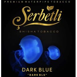 Тютюн Serbetli Dark Blue (М'ята Чорниця) 500гр