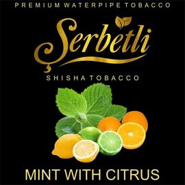 Тютюн Serbetli Citrus Mint (Щербетлі Цитрус м'ята) 500 грам