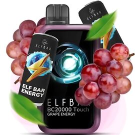 Одноразка Elf Bar BC20000 Touch Grape Energy (Виноградный Энергетик)