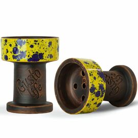 Чаша Gusto Bowls Rook Жовто-синя