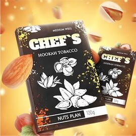 Тютюн Chefs Nuts Plan (Горіховий Марципан) 100 гр