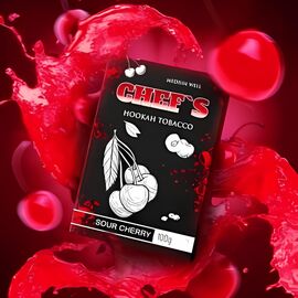 Тютюн Chefs Sour Cherry (Кисла Вишня) 100гр