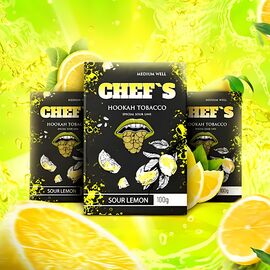 Тютюн Chefs Sour Lemon (Чіфс Кислий Лимон) 100 грам