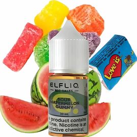 Рідина Elf Liq Sour Watermelon Gummy (Кислі Кавунні Желейки) 30мл 5%