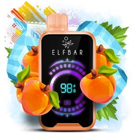 Одноразка Elf Bar FS18000 Peach Ice (Персик Лід)