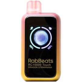 Одноразка RabBeats RC10000 TOUCH Dragon Strawnana (Пітайя Полуниця Банан)