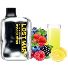 Одноразка Lost Mary OS5000 Black Lemonad (Чорний Лимонад)