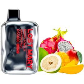 Одноразка Lost Mary OS5000 Mango Pomelo Dragonfruit (Манго Помело Пітайя)