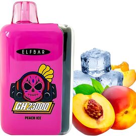 Одноразка Elf Bar GH23000 Peach Ice (Персик Лід)