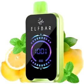 Одноразка Elf Bar RAYA D2 20000 Lemon Mint (Лимон Мята)