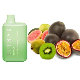Одноразка Elf Bar BС5000 Kiwi Passion Fruit Guava (Ківі Маракуя Гуава)