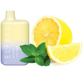 Одноразка Elf Bar BС5000 Lemon Mint (Лимон М'ята)
