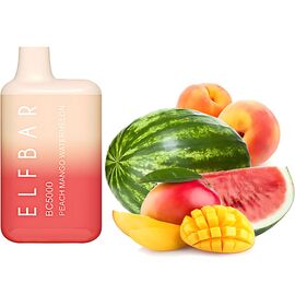 Одноразка Elf Bar BС5000 Peach Mango Watermelon (Персик Манго Кавун)