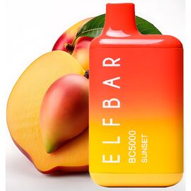 Одноразка Elf Bar BС5000 Sunset (Персик Манго)