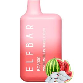 Одноразка Elf Bar BС5000 Watermelon Bubble Gum (Кавун Жуйка)