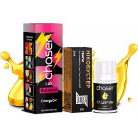 Рідина Набір Chaser Lux Energy Ice 30 мл 5%