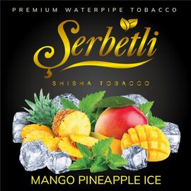 Тютюн Serbetli Ice Mango Pineapple (Манго Ананас Льод) 500 гр