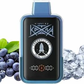 Електронна сигарета Katana 20000 Blueberry Ice (Чорниця Лід)