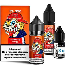 Рідина Набір Flavorlab FL350 Raspberry Energy (Малина Енергетик) 30мл 5%