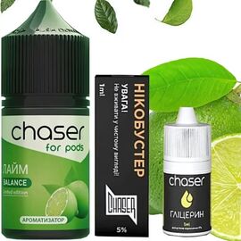 Рідина Набір Chaser Лайм 10 мл 5%