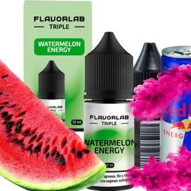 Жидкость Набор Flavorlab Triple Watermelon Energy (Арбуз Энергетик) 30мл  6,5%
