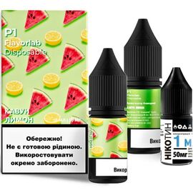 Рідина Набір Flavorlab Р1 Watermelon Lemon (Кавун Лимон) 10мл 5%