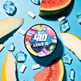 Тютюн 420 Frost Line Love Is (Жуйка Диня Кавун) 100 гр