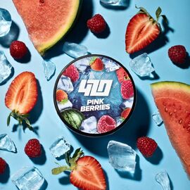 Тютюн 420 Frost Line Pink Berry (Малина Суниця Кавун) 100 гр