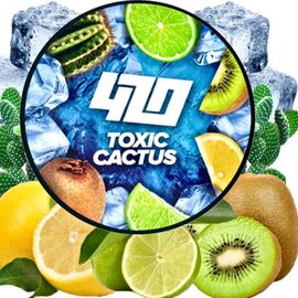 Тютюн 420 Frost Line Toxic Cactus (Кактус Лимон Ківі Лайм) 100 гр